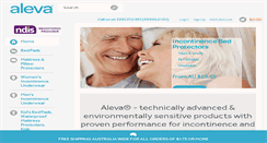 Desktop Screenshot of aleva.com.au