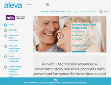 Tablet Screenshot of aleva.com.au